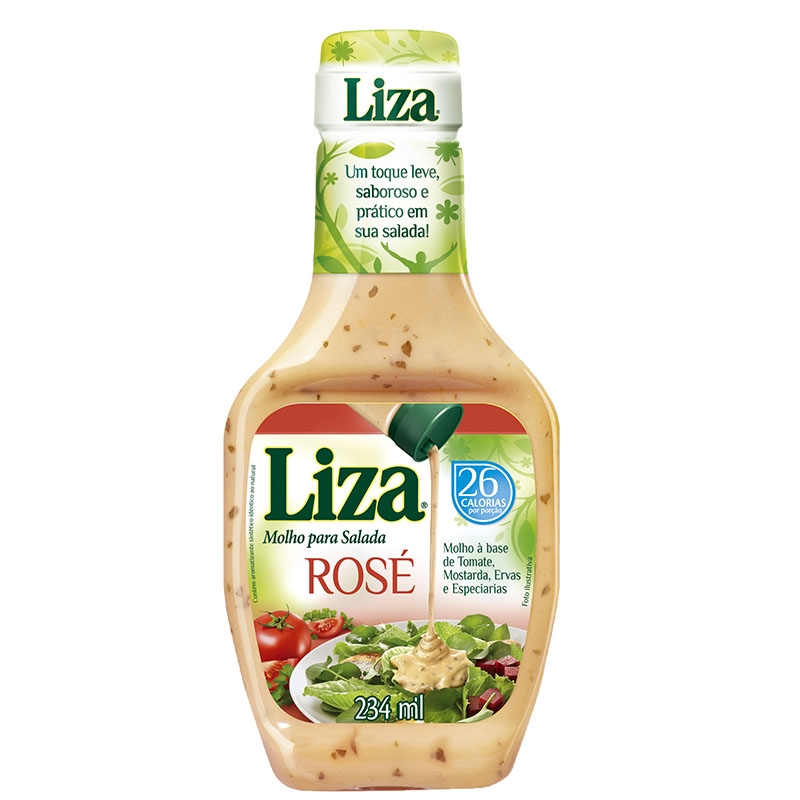 Molho Salada Liza Rose - 234ml
