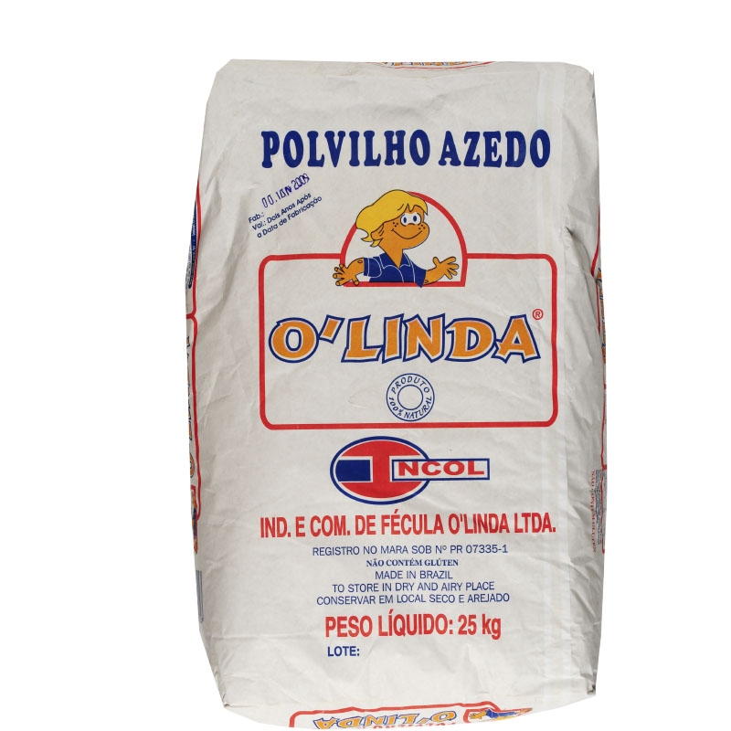 Polvilho Azedo O'Linda 25Kg