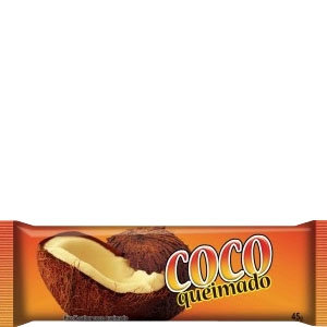 Saquinho Picolé Perolizado Coco Queimado 1kg Riacho
