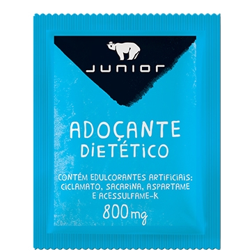 Sachet Adoçante Diet Junior - 1000 uni. de 800 grs			