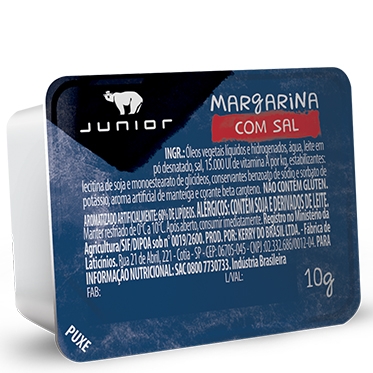 Sachet Margarina com Sal Junior - 192 und. 10grs