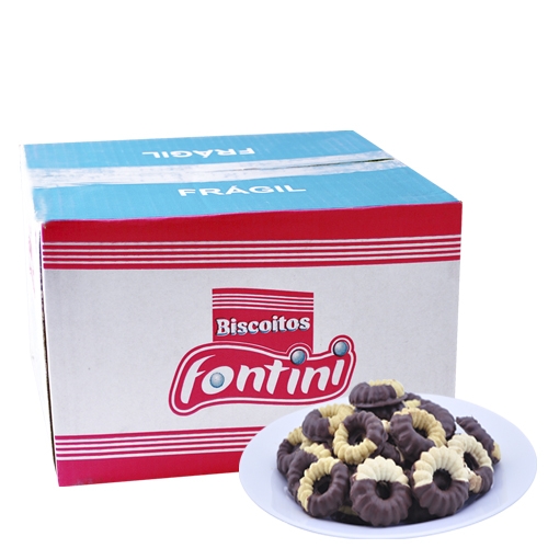 Biscoitos Amanteigados Meia Lua Fontini 2,5 Kg