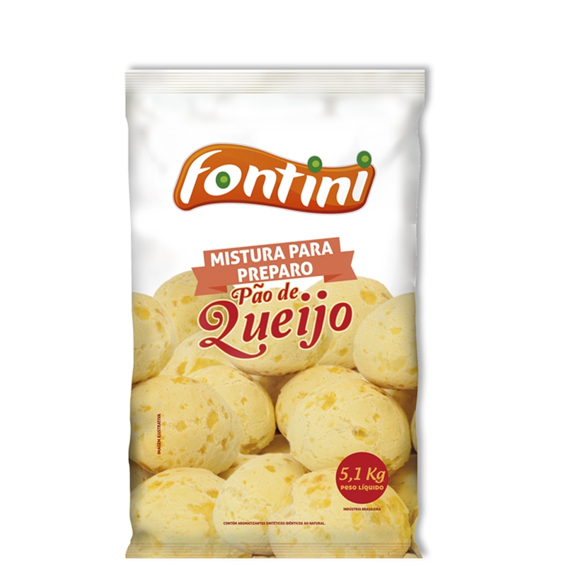 Mistura para Pão de Queijo Fontini 5,01 Kg