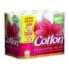 PAPEL HIGIÊNICO COTTON 30 METROS LEVE 24 PAGUE 22