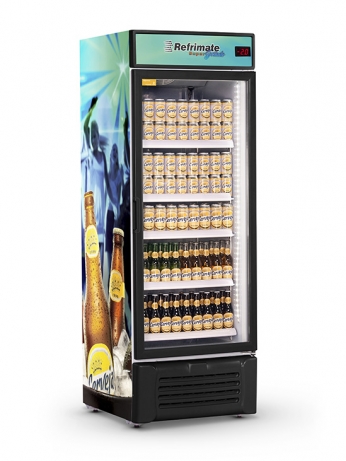 Visa Cooler Cerveja 600 Porta de Vidro - VCC600V - 1