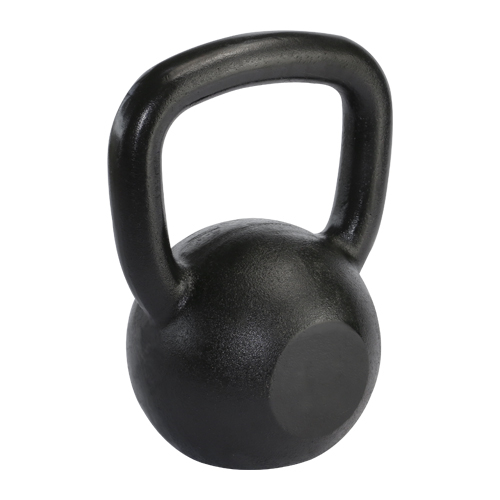 Kettlebell 18kg Pintado Preto | Base Representações