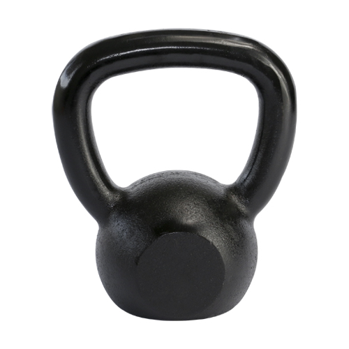 Kettlebell 18kg Pintado Preto | Base Representações