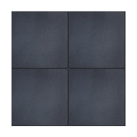 Piso Emborrachado 50x50 Preto 30mm (m² = quatro unidades) | Base Representações