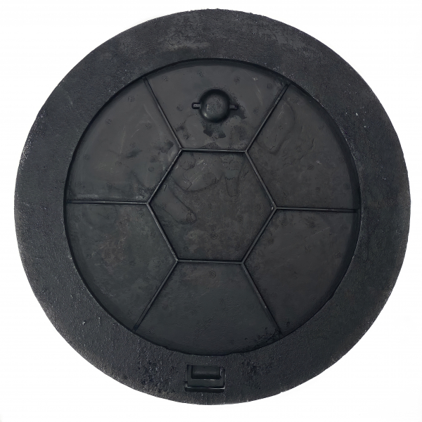 Tampão Ferro Fundido Bolacha Articulado (57Cm) | CTC Fundidos