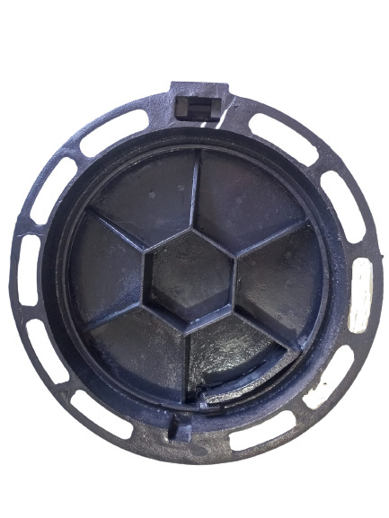 Tampão Ferro Fundido DN-400 Articulado C/ Trava  | CTC Fundidos