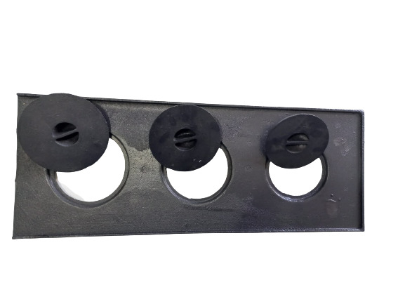 Chapa Para Fogão Mineira 3 Furos C/S Tampa (64x26x22) | CTC Fundidos