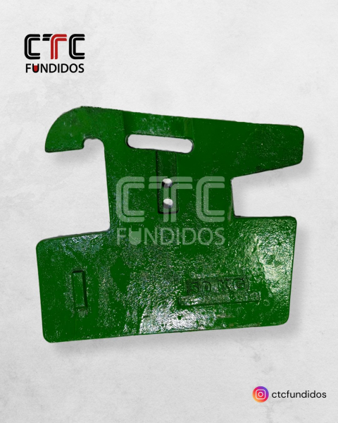 CONTRAPESO DIANTEIRO 50KG - Linha John Deere L38450 e L38449 | CTC Fundidos