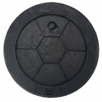 Tampão Ferro Fundido Bolacha Articulado (57Cm) | CTC Fundidos