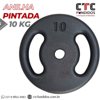 ANILHA PINTADA FURO COMUM 31mm  | CTC Fundidos