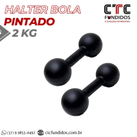 HALTER BOLA PINTADO 2kg | CTC Fundidos