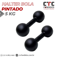 HALTER BOLA PINTADO 5kg | CTC Fundidos