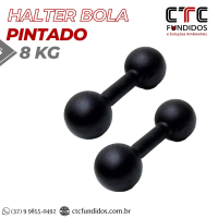 HALTER BOLA PINTADO 8kg | CTC Fundidos