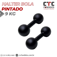 HALTER BOLA PINTADO 9kg | CTC Fundidos