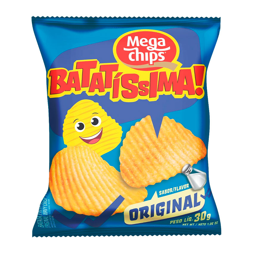 Batata Ondulada Frita Sabor Original 30g