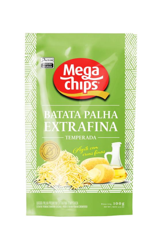 Batata Palha Premium Extrafina Temperada 100g