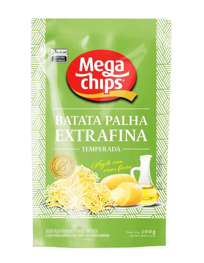 Batata Palha Premium Extrafina Temperada 100g