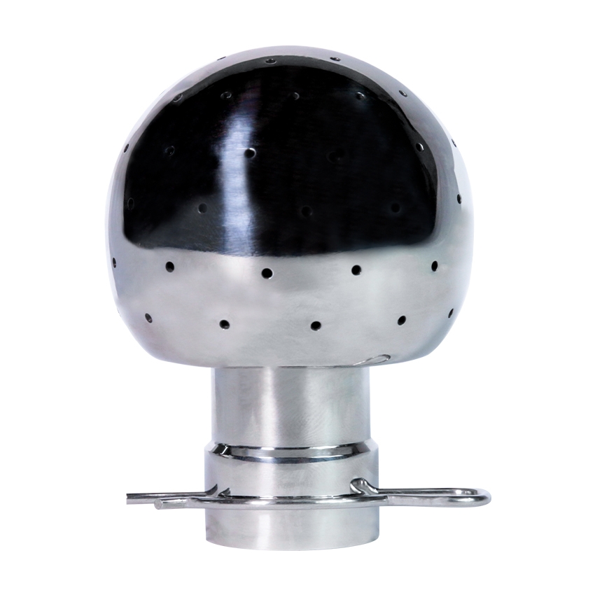 Spray ball Inox AISI 304 Saída 1" Furação 360º - Tríade Vedações